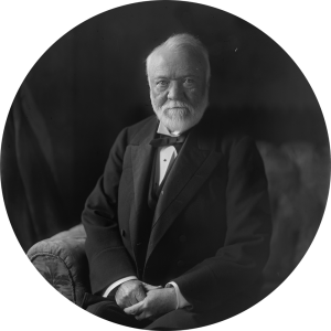 Andrew Carnegie By Harris & Ewing photographer - Library of Congress